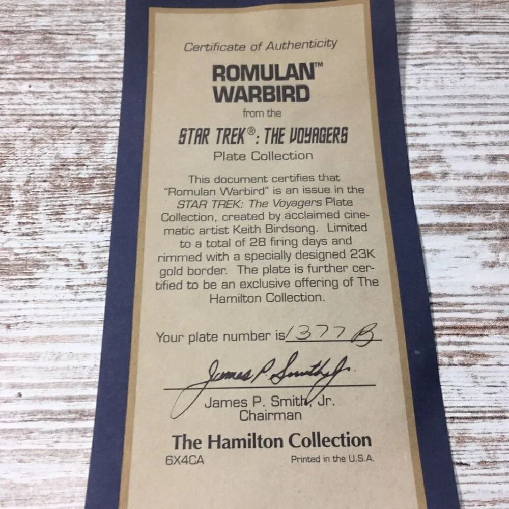 The Hamilton Collection 🚀 vintage